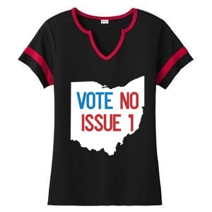 Vote No Issue 1 Family Matching Life Pride Motivation Best Gifts Usa G Ladies Halftime Notch Neck Tee