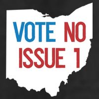 Vote No Issue 1 Family Matching Life Pride Motivation Best Gifts Usa G Adult Drive Performance Visor