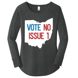 Vote No Issue 1 Family Matching Life Pride Motivation Best Gifts Usa G Women's Perfect Tri Tunic Long Sleeve Shirt