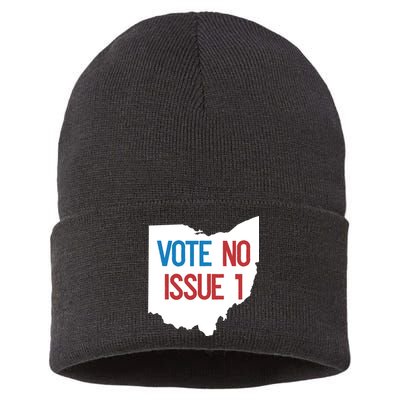 Vote No Issue 1 Family Matching Life Pride Motivation Best Gifts Usa G Sustainable Knit Beanie