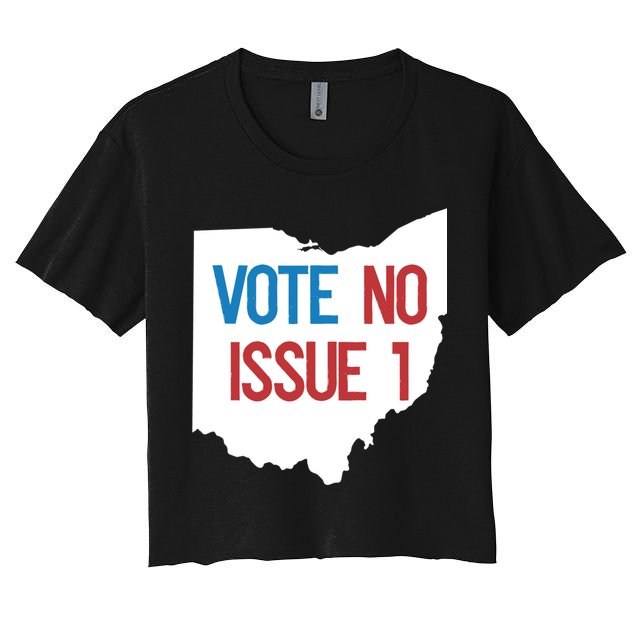 Vote No Issue 1 Family Matching Life Pride Motivation Best Gifts Usa G Crop Top