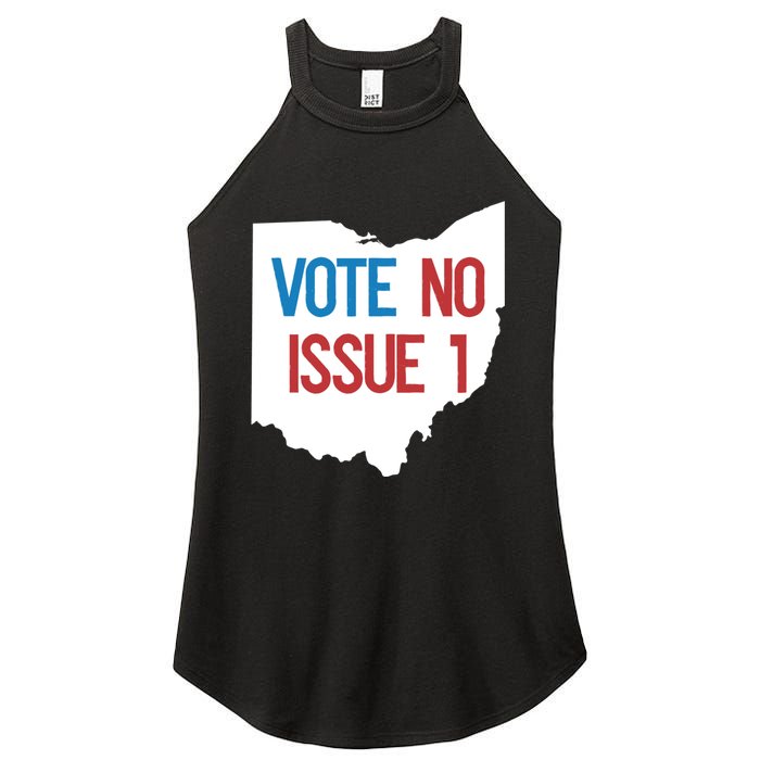 Vote No Issue 1 Family Matching Life Pride Motivation Best Gifts Usa G Women's Perfect Tri Rocker Tank