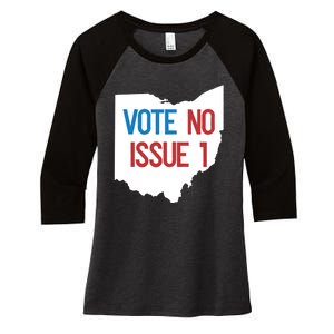 Vote No Issue 1 Family Matching Life Pride Motivation Best Gifts Usa G Women's Tri-Blend 3/4-Sleeve Raglan Shirt