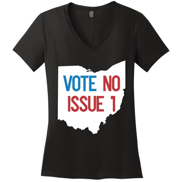 Vote No Issue 1 Family Matching Life Pride Motivation Best Gifts Usa G Women's V-Neck T-Shirt