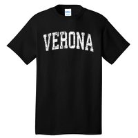 Verona New Jersey NJ Vintage Athletic Sports Tall T-Shirt