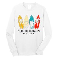 Vintage New Jersey Seaside Heights Surfboarder Long Sleeve Shirt