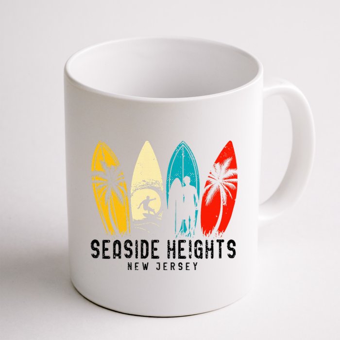 Vintage New Jersey Seaside Heights Surfboarder Coffee Mug