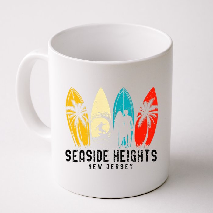 Vintage New Jersey Seaside Heights Surfboarder Coffee Mug