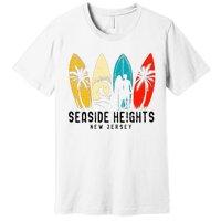 Vintage New Jersey Seaside Heights Surfboarder Premium T-Shirt