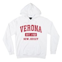 Verona New Jersey Nj Vintage Sports Hoodie