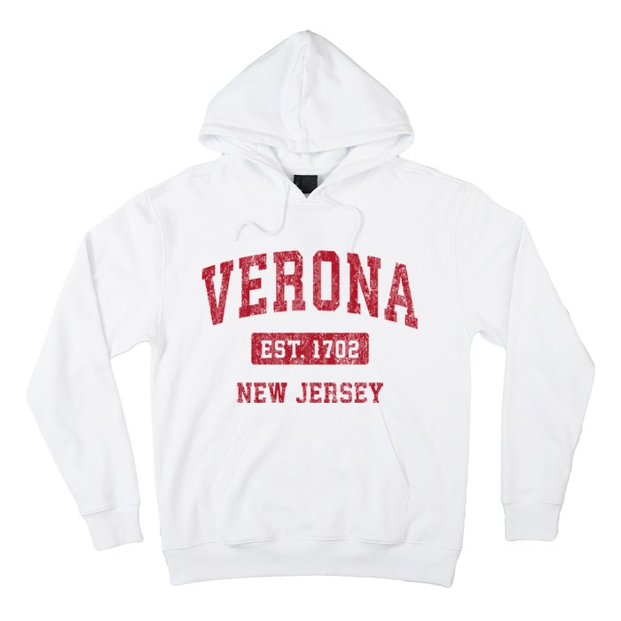 Verona New Jersey Nj Vintage Sports Hoodie