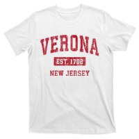 Verona New Jersey Nj Vintage Sports T-Shirt