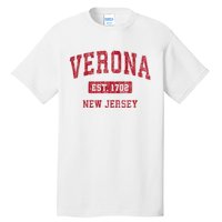 Verona New Jersey Nj Vintage Sports Tall T-Shirt