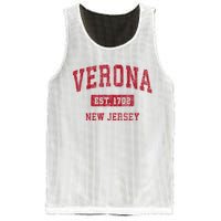 Verona New Jersey Nj Vintage Sports Mesh Reversible Basketball Jersey Tank