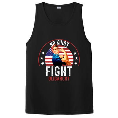 Vintage No Kings Fight Oligarchy PosiCharge Competitor Tank