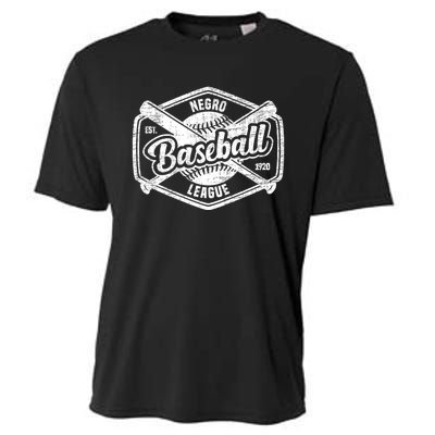 Vintage Negro League Baseball Black History Month Cooling Performance Crew T-Shirt