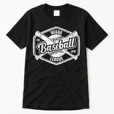Vintage Negro League Baseball Black History Month Tall T-Shirt