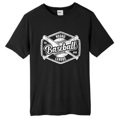 Vintage Negro League Baseball Black History Month Tall Fusion ChromaSoft Performance T-Shirt