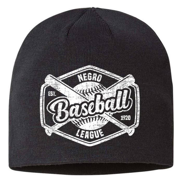 Vintage Negro League Baseball Black History Month Sustainable Beanie