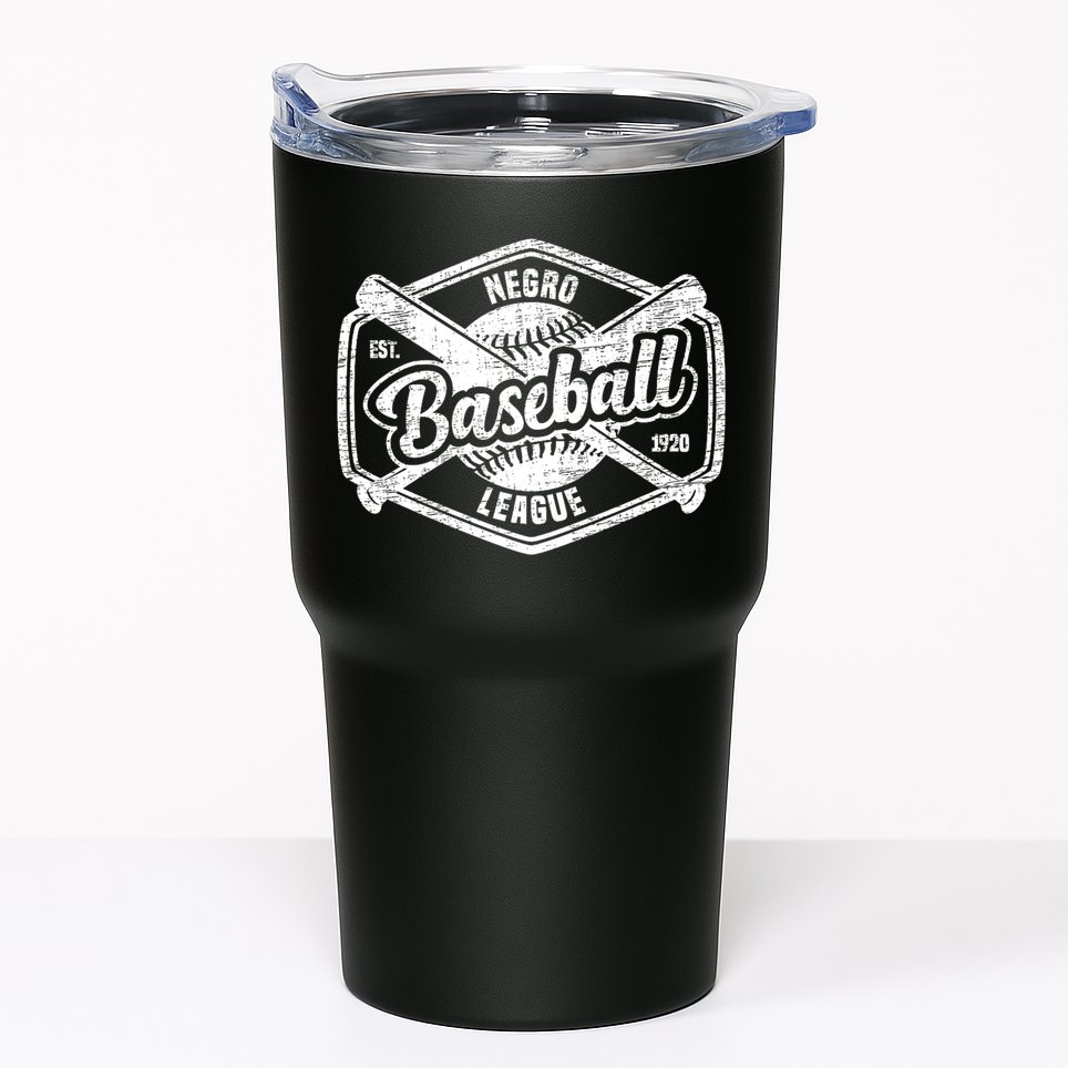 Vintage Negro League Baseball Black History Month Tumbler