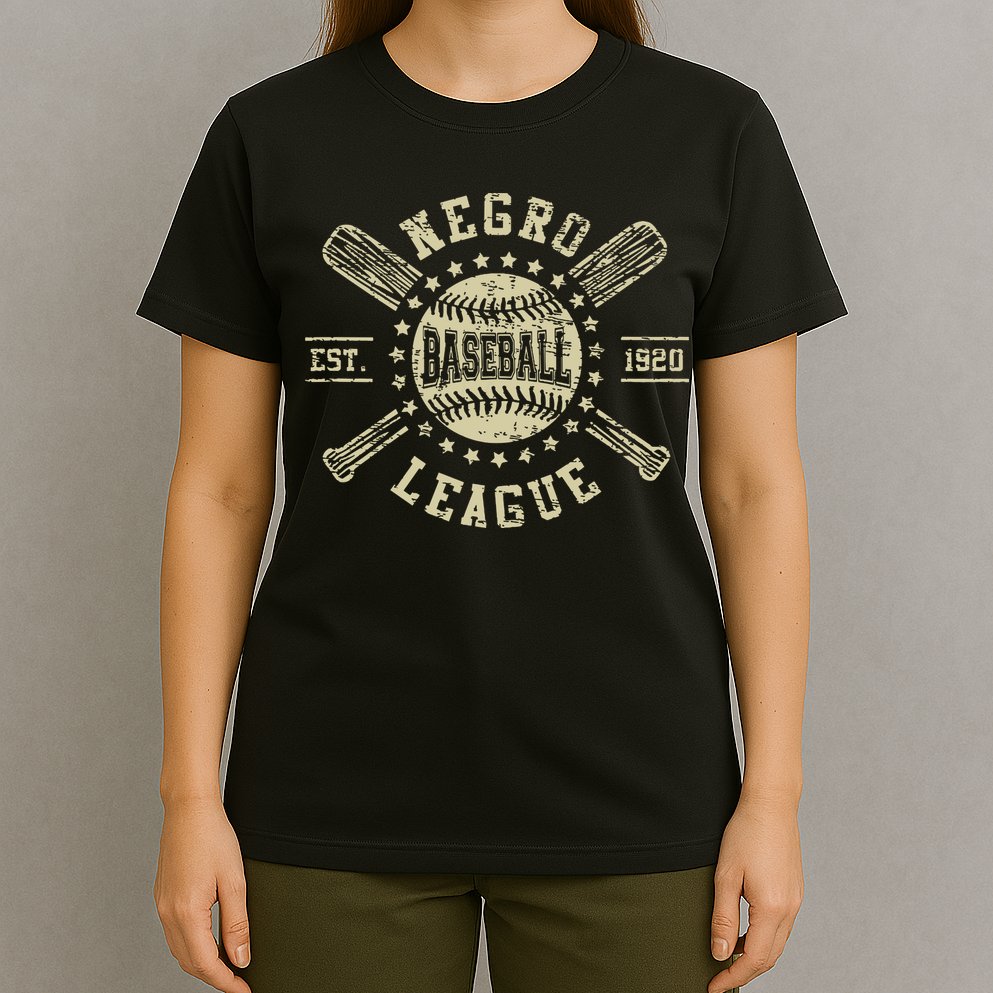 Vintage Negro League Baseball Black History Month T-Shirt