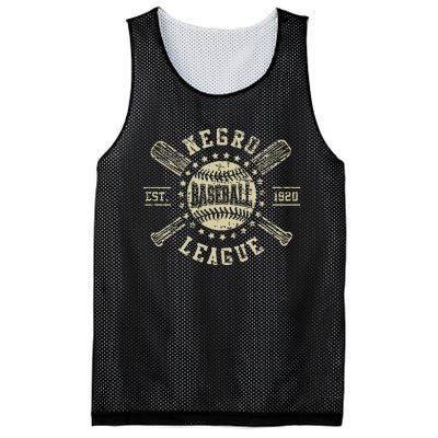 Vintage Negro League Baseball Black History Month Mesh Reversible Basketball Jersey Tank