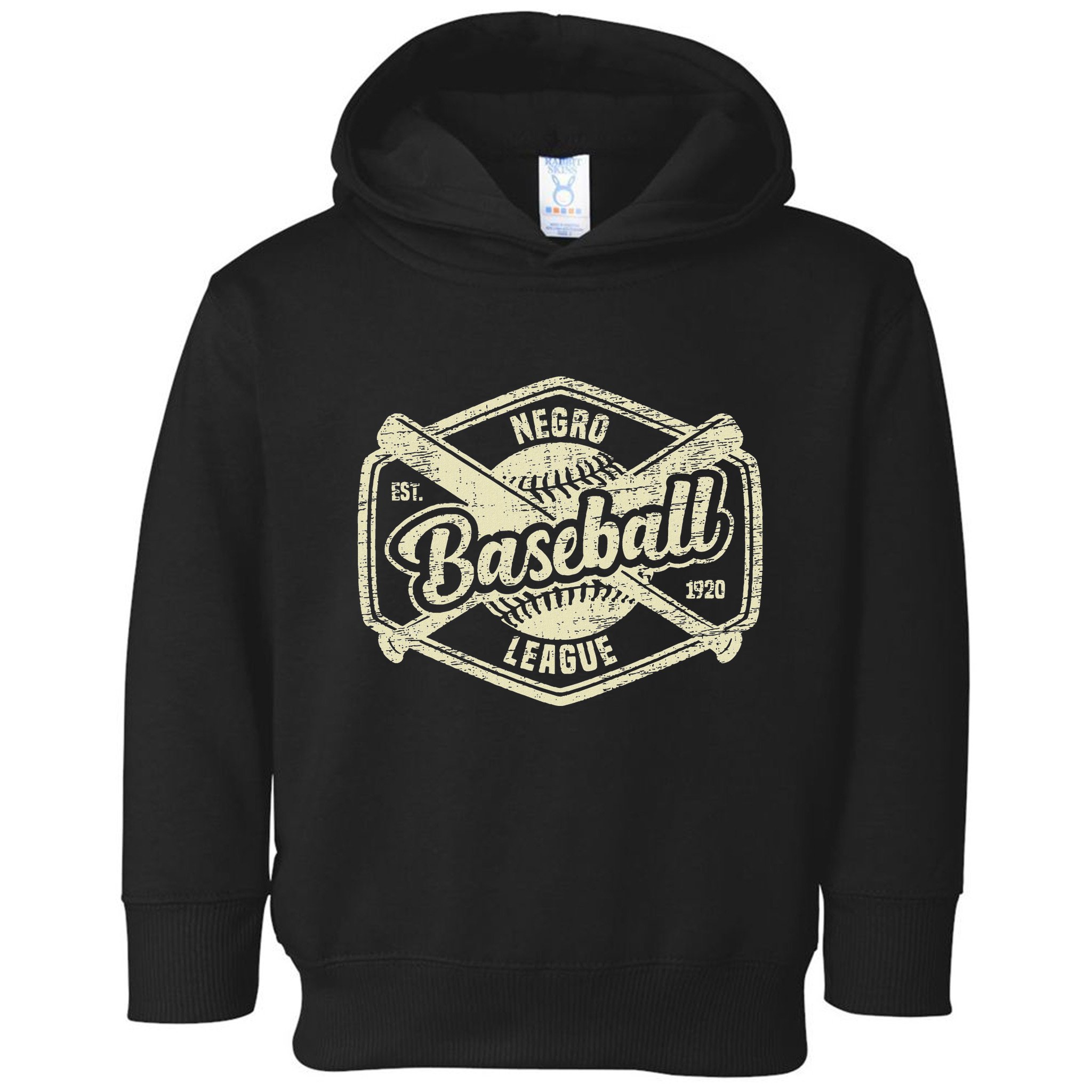 Vintage Negro League Baseball Apparel Black History Month Toddler Hoodie