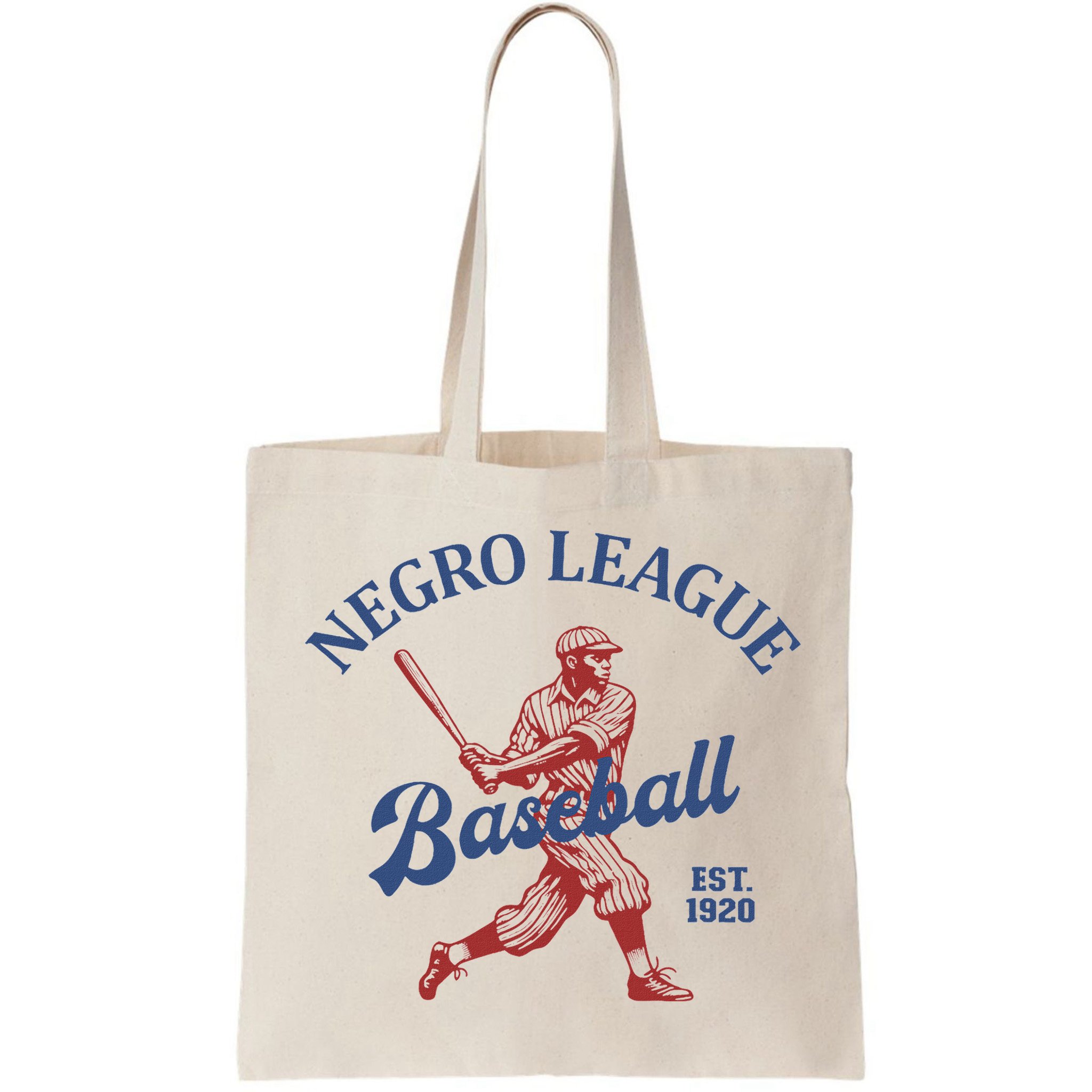 Vintage Negro League Baseball Black History Month Bag