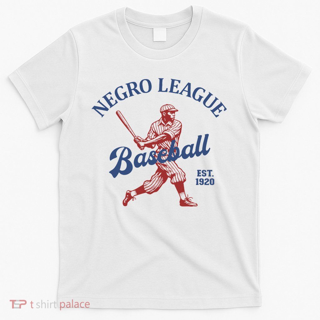 Vintage Negro League Baseball Black History Month T-Shirt