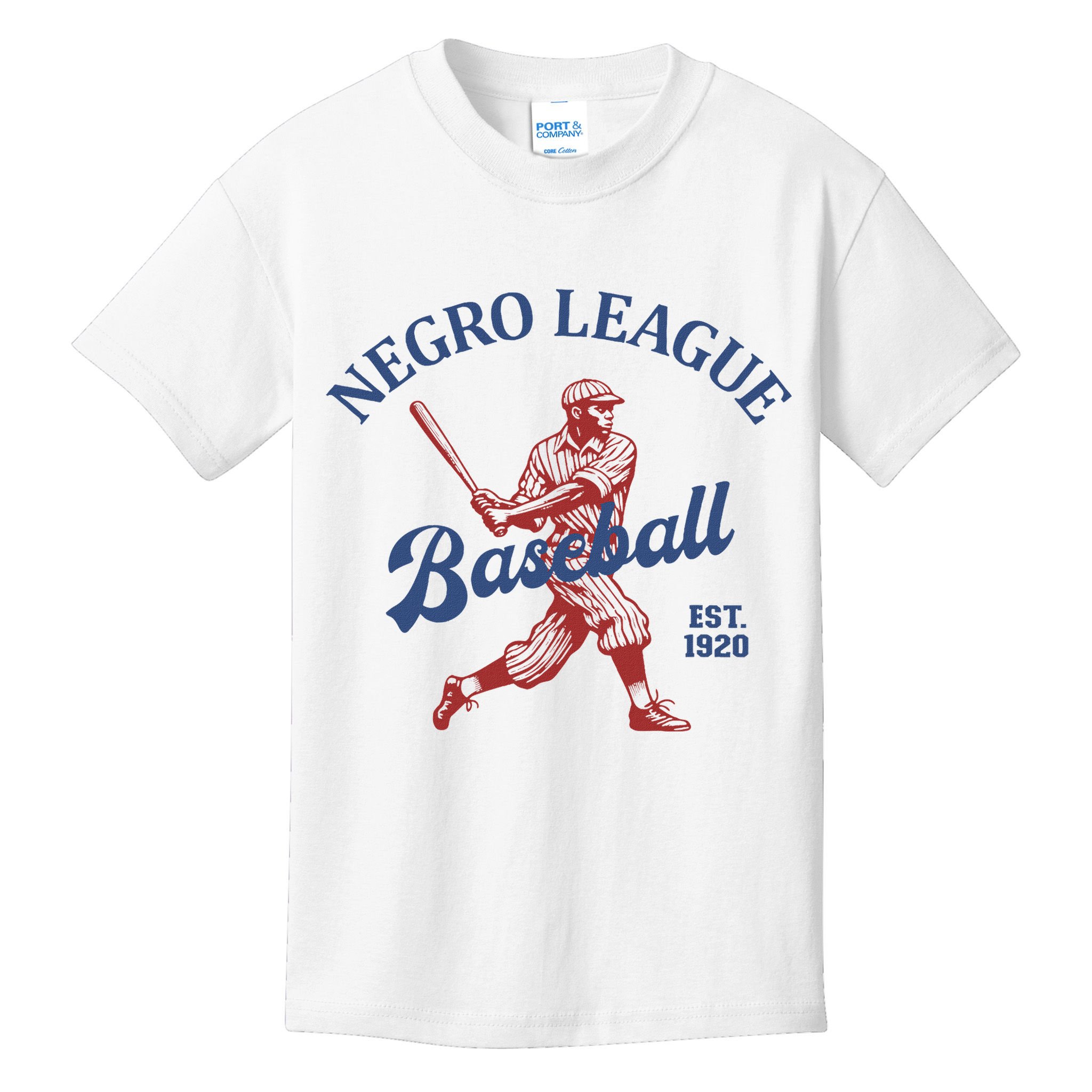 Vintage Negro League Baseball Black History Month Kids T-Shirt