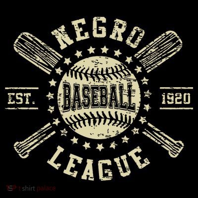Vintage Negro League Baseball Black History Month T-Shirt