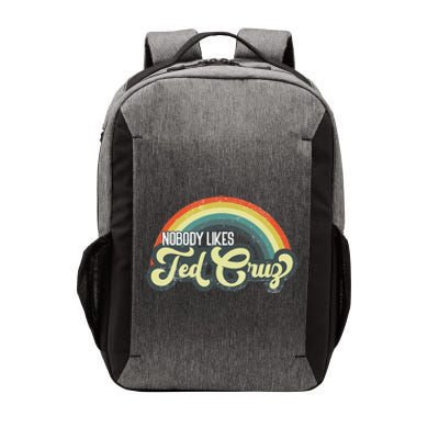 Vintage Nobody Likes Ted Cruz Rainbow Vector Backpack