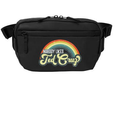 Vintage Nobody Likes Ted Cruz Rainbow Crossbody Pack