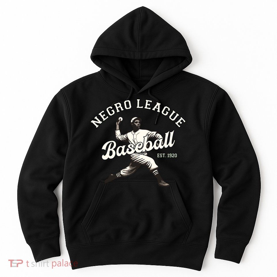 Vintage Negro League Baseball Black History Month Hoodie