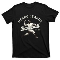 Vintage Negro League Baseball Black History Month T-Shirt