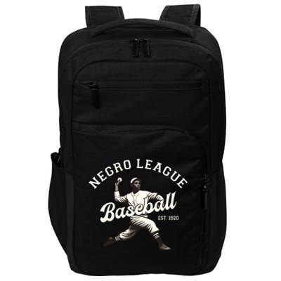 Vintage Negro League Baseball Black History Month Impact Tech Backpack