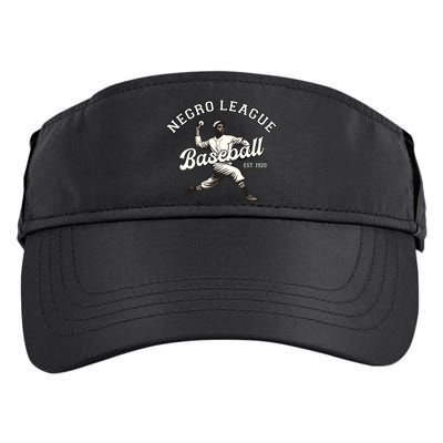 Vintage Negro League Baseball Black History Month Adult Drive Performance Visor