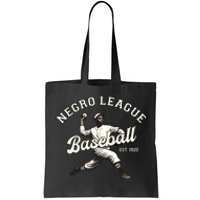 Vintage Negro League Baseball Black History Month Tote Bag