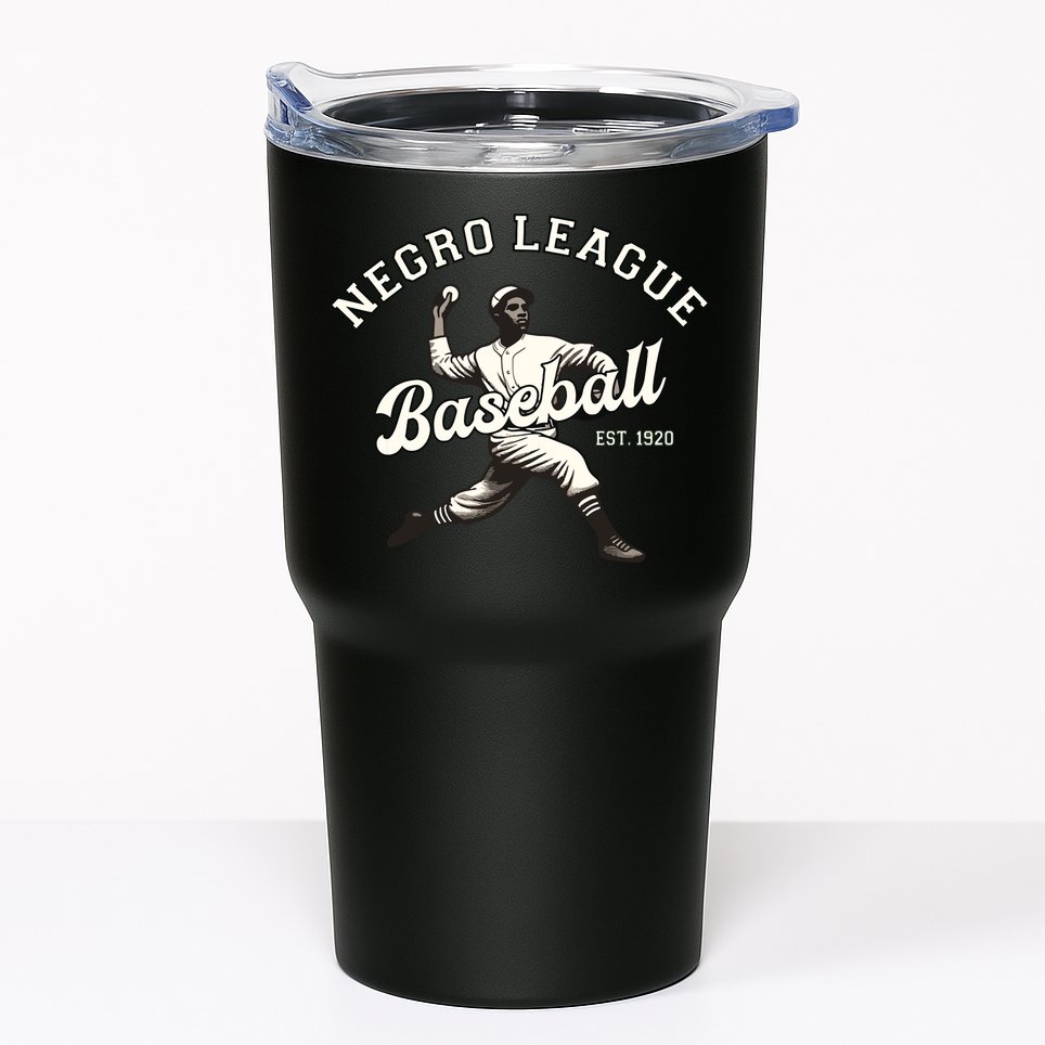 Vintage Negro League Baseball Black History Month Tumbler