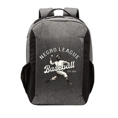 Vintage Negro League Baseball Black History Month Vector Backpack