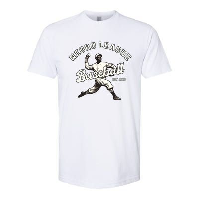 Vintage Negro League Baseball Black History Month Softstyle CVC T-Shirt