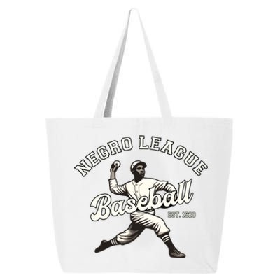 Vintage Negro League Baseball Black History Month 25L Jumbo Tote