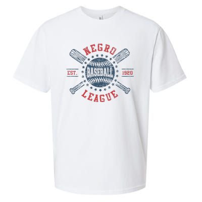 Vintage Negro League Baseball Black History Month Sueded Cloud Jersey T-Shirt