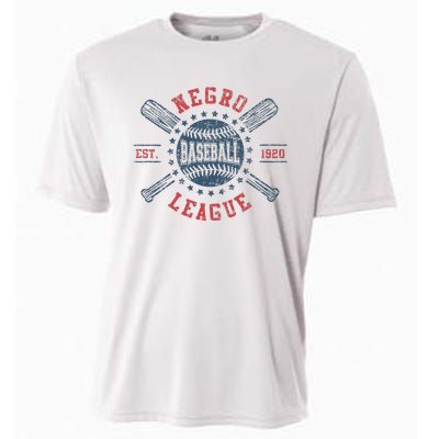 Vintage Negro League Baseball Black History Month Cooling Performance Crew T-Shirt