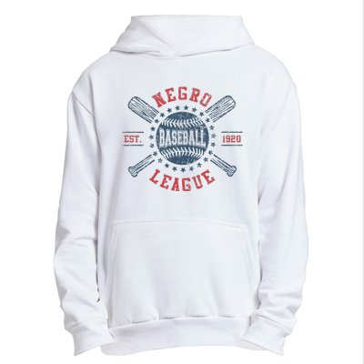 Vintage Negro League Baseball Black History Month Urban Pullover Hoodie