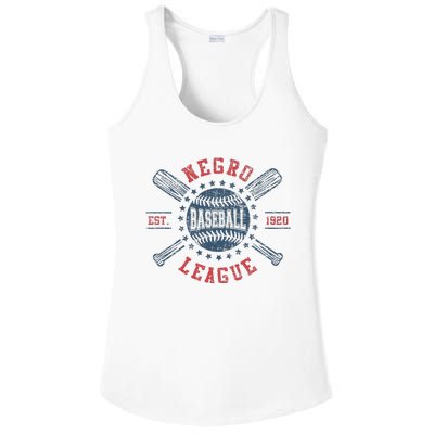 Vintage Negro League Baseball Black History Month Ladies PosiCharge Competitor Racerback Tank