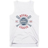 Vintage Negro League Baseball Black History Month Tank Top