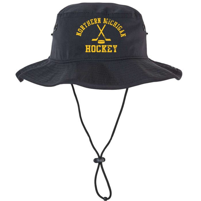 Vintage Northern Michigan Hockey Legacy Cool Fit Booney Bucket Hat