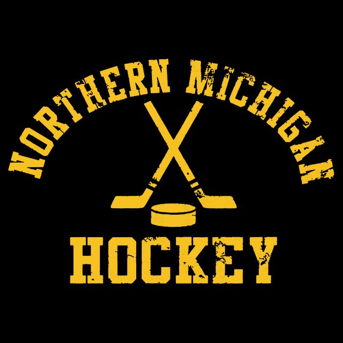 Vintage Northern Michigan Hockey Womens Tank Top