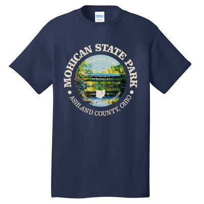 Vintage Nature Mohican State Park Hiking Mountain Tall T-Shirt